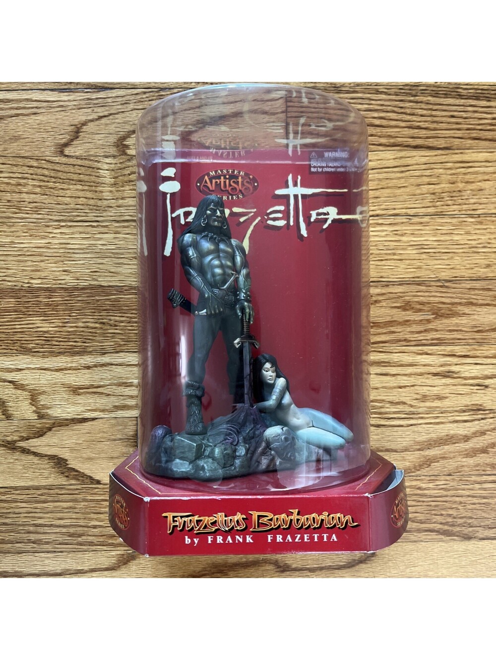 Frank Frazetta - Conan The Barbarian - Master Artists Series Statue Figure NIB